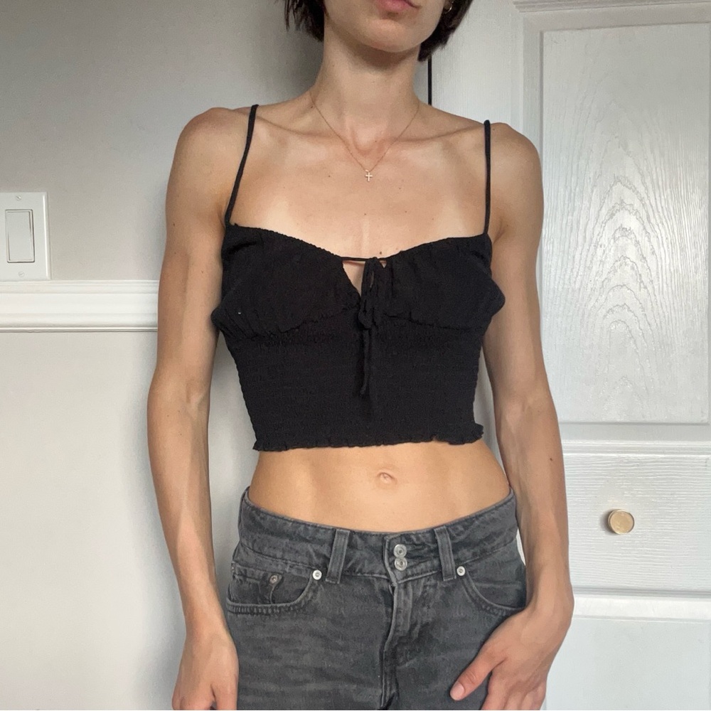 Garage Black Camisole Top